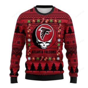 Nfl Atlanta Falcons Grateful Dead Ugly Christmas Sweater