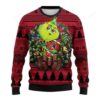 Nfl Atlanta Falcons Grinch Hug Ugly Christmas Sweater