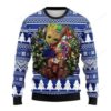 Nfl Buffalo Bills Groot Hug Ugly Christmas Sweater