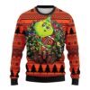 Nfl Cincinnati Bengals Grinch Hug Ugly Christmas Sweater
