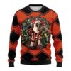 Nfl Cincinnati Bengals Pug Dog Ugly Christmas Sweater