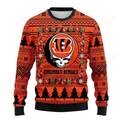 Nfl Cincinnati Bengals Ugly Christmas Sweater Nfl Cincinnati Bengals Ugly Christmas Sweater