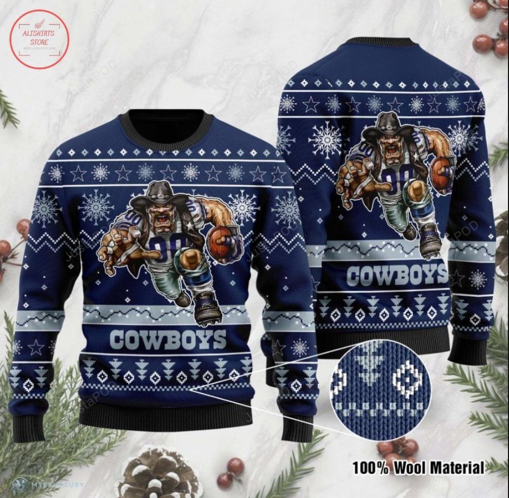 NFL Cowboys Dallas Ugly Christmas Sweater NFL Cowboys Dallas Ugly Christmas Sweater