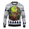 Nfl Dallas Cowboys Grinch Hug Ugly Christmas Sweater