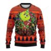 Nfl Denver Brocos Grinch Hug Ugly Christmas Sweater