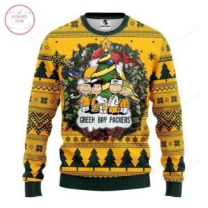 Nfl Green Bay Packers Skull Ugly Christmas Sweater