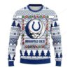 Nfl Indianapolis Colts Grateful Dead Ugly Christmas Sweater