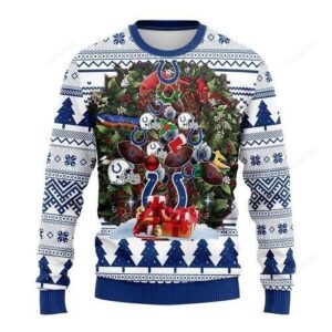 Nfl Indianapolis Colts Tree Christmas Ugly Christmas Sweater