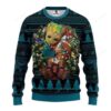 Nfl Jacksonville Jaguars Groot Hug Ugly Christmas Sweater