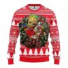 Nfl Kansas City Chiefs Groot Hug Ugly Christmas Sweater