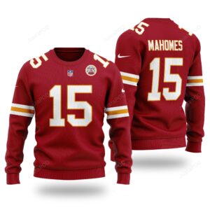 NFL Kansas City Chiefs Patrick Mahomes Ugly Christmas Sweater