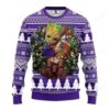 Nfl Minnesota Vikings Groot Hug Ugly Christmas Sweater