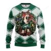Nfl New York Jets Pug Dog Ugly Christmas Sweater