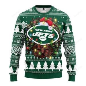 Nfl New York Jets Ugly Christmas Sweater