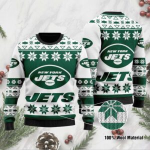 NFL NYJ Ugly Christmas Sweater