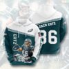 NFL Philadelphia Eagles Zach Ertz American Football Team Ugly Christmas Sweater
