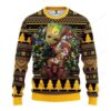 Nfl Pittsburgh Steelers Groot Hug Ugly Christmas Sweater