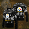 NFL Pittsburgh Steelers Steel Curtain Ugly Christmas Sweater