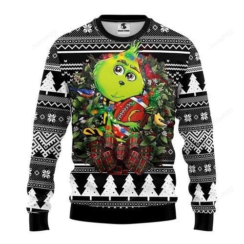 Nfl San Diego Chargers Grinch Hug Ugly Christmas Sweater Nfl San Diego Chargers Grinch Hug Ugly Christmas Sweater