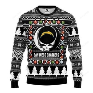 Nfl San Diego Chargers Ugly Christmas Sweater