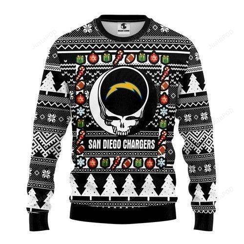 Nfl San Diego Chargers Ugly Christmas Sweater Nfl San Diego Chargers Ugly Christmas Sweater