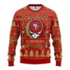 Nfl San Francisco 49ers Grateful Dead Ugly Christmas Sweater
