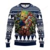 Nfl Seattle Seahawks Groot Hug Ugly Christmas Sweater