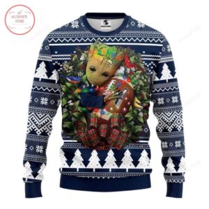 Nfl Seattle Seahawks Groot Ugly Christmas Sweater
