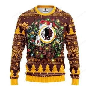 Nfl Washington Redskins Ugly Christmas Sweater