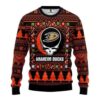 Nhl Anaheim Ducks Grateful Dead Ugly Christmas Sweater