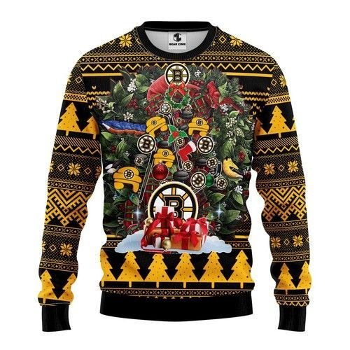 Nhl Boston Bruins Ugly Christmas Sweater Nhl Boston Bruins Ugly Christmas Sweater