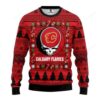 Nhl Calgary Flames Grateful Dead Ugly Christmas Sweater