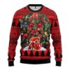 Nhl Calgary Flames Tree Christmas Ugly Christmas Sweater