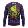 Nhl Colorado Avalanche Grinch Hug Ugly Christmas Sweater