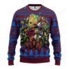 Nhl Colorado Avalanche Groot Hug Ugly Christmas Sweater