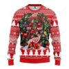 Nhl Detroit Red Wings Tree Christmas Ugly Christmas Sweater