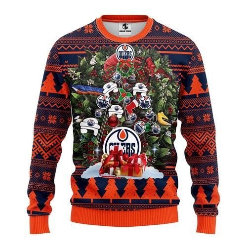 Nhl Edmonton Oilers Ugly Christmas Sweater Nhl Edmonton Oilers Ugly Christmas Sweater