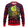 Nhl Florida Panthers Grinch Hug Ugly Christmas Sweater