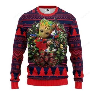 Nhl Florida Panthers Groot Hug Ugly Christmas Sweater