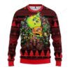Nhl New Jersey Devils Grinch Hug Ugly Christmas Sweater