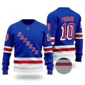 NHL New York Rangers Artemi Panarin 10 Ugly Sweater NHL New York Rangers Artemi Panarin 10 Ugly Sweater