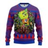 Nhl New York Rangers Grinch Hug Ugly Christmas Sweater