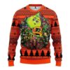 Nhl Philadelphia Flyers Grinch Hug Ugly Christmas Sweater