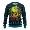 Nhl San Jose Sharks Grinch Hug Ugly Christmas Sweater