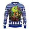 Nhl St. Louis Blues Grinch Hug Ugly Christmas Sweater