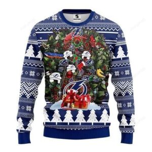 Nhl Tampa Bay Lightning Tree Ugly Christmas Sweater