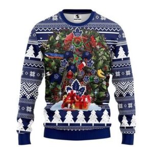 Nhl Toronto Maple Leafs Tree Christmas Ugly Christmas Sweater