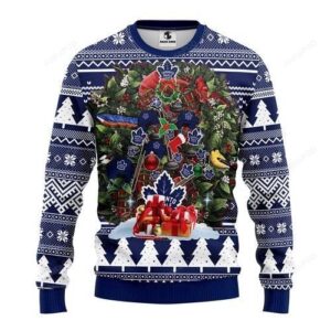 Nhl Toronto Maple Leafs Tree Ugly Christmas Sweater