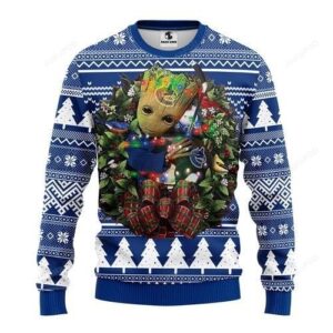 Nhl Vancouver Canucks Groot Hug Ugly Christmas Sweater