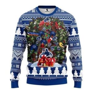 Nhl Vancouver Canucks Tree Ugly Christmas Sweater